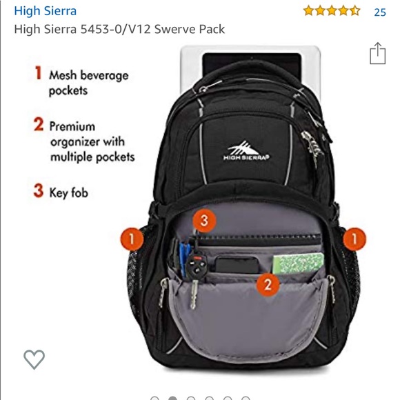 HIGH SIERRA BACKPACK - Picture 7 of 7